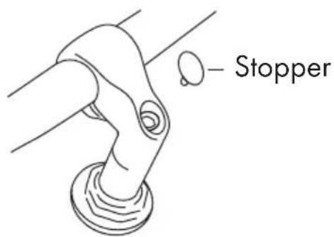 Deryan Kids Bike - Installing the stopper - 1