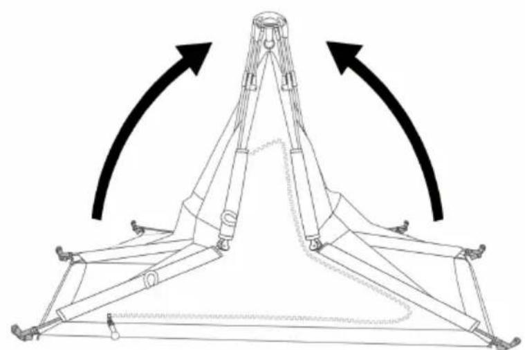 Deryan Up To Go XL Tent - FOLDING - 3