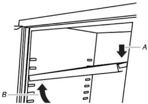 Gladiator GATL302DRG - Replace the Shelves - 1