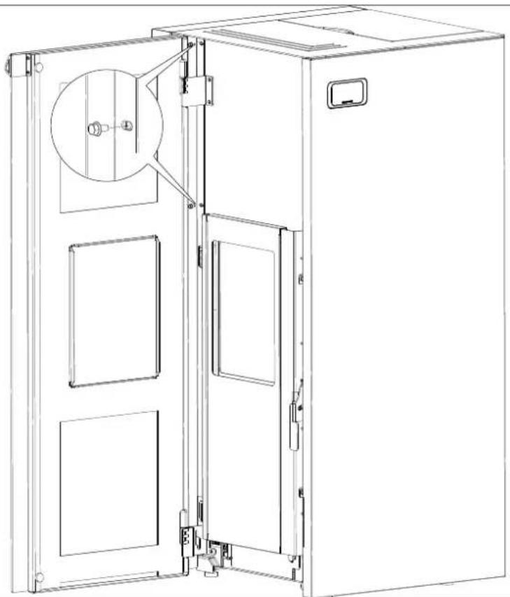 Palazzetti Ecofire Dadò Idro 10 - Disassembly of left side panel - 2