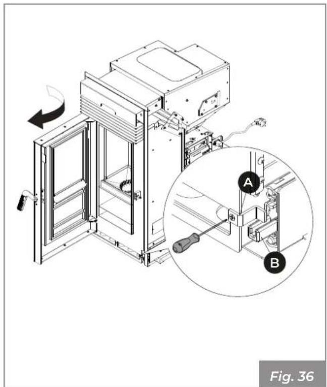 Palazzetti Ecofire KPE8 - Entretien du raccord en T des fumées - 1