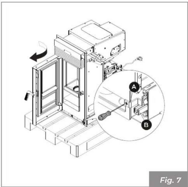 Palazzetti Ecofire KPE8 - Remoción del palet de transporte - 1