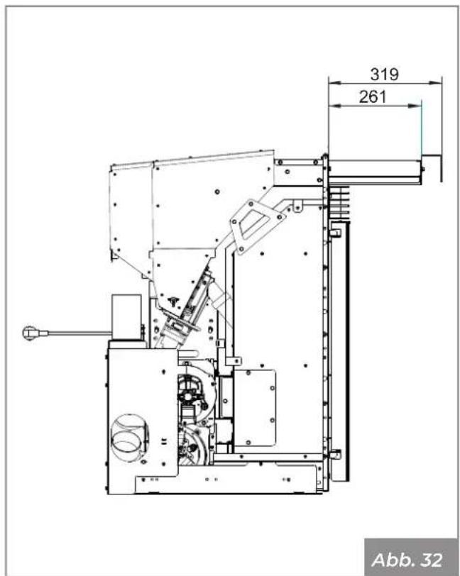 Palazzetti Ecofire KPE8 - Laden von Pellets aus einer Schublade - 1