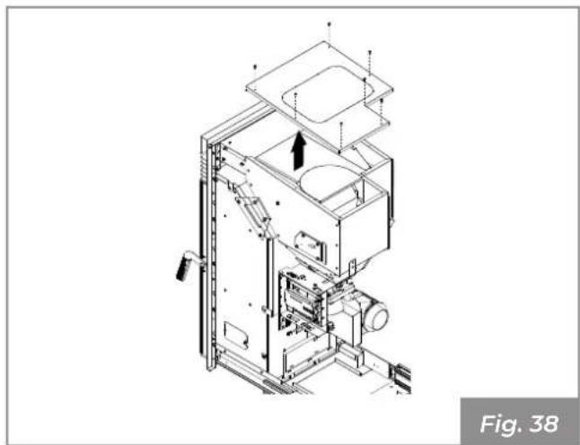 Palazzetti Ecofire KPE8 - Auger maintenance - 1