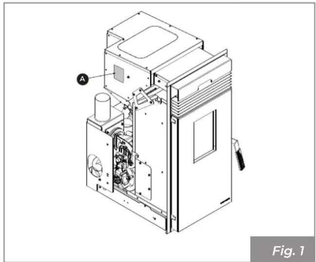 Palazzetti Ecofire KPE8 - Targhetta matricola - 1