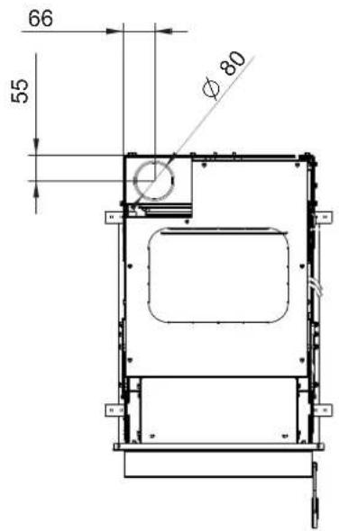 Palazzetti Ecofire KPE8 - Dimensions - 3