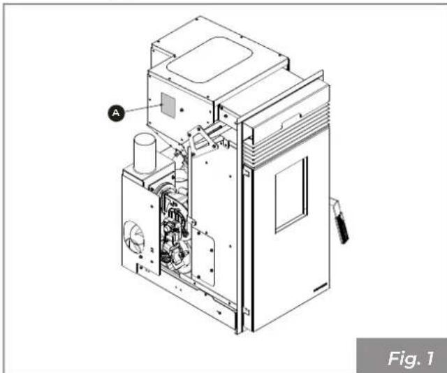 Palazzetti Ecofire KPE8 - Serial plate - 1