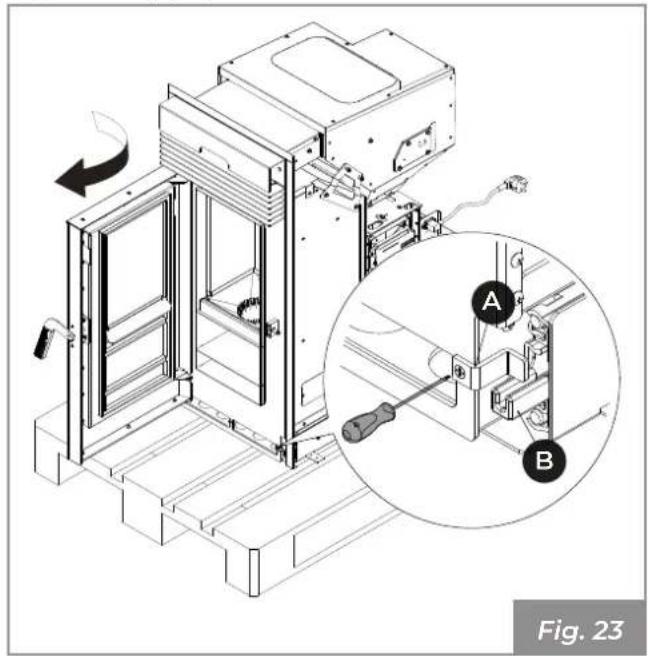 Palazzetti Ecofire KPE8 - Instalación generador en el nivel de una chimenea - 7