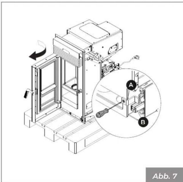 Palazzetti Ecofire KPE8 - Entfernen der Transportpalette - 1