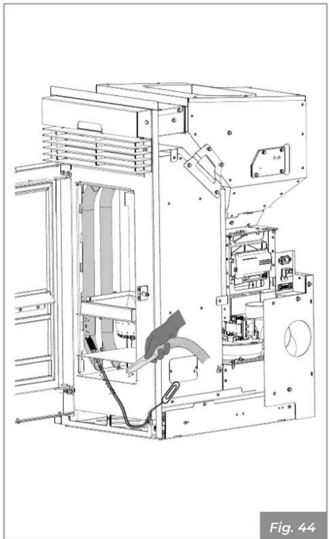 Palazzetti Ecofire KPE8 - Pulizia tubo fumi - 1