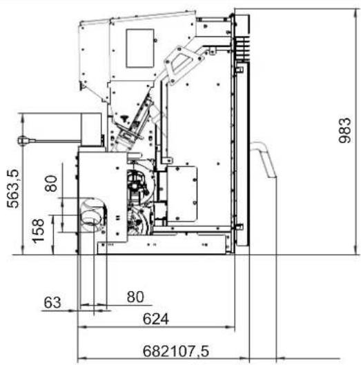Palazzetti Ecofire KPE8 - Dimensions - 2