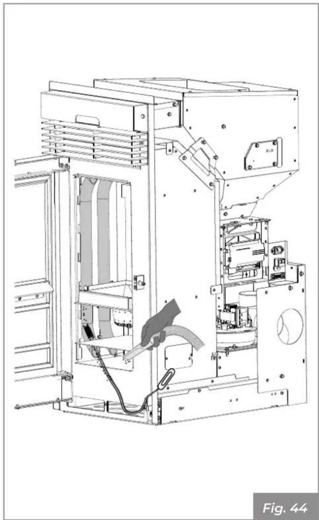Palazzetti Ecofire KPE8 - Flue pipe cleaning - 1