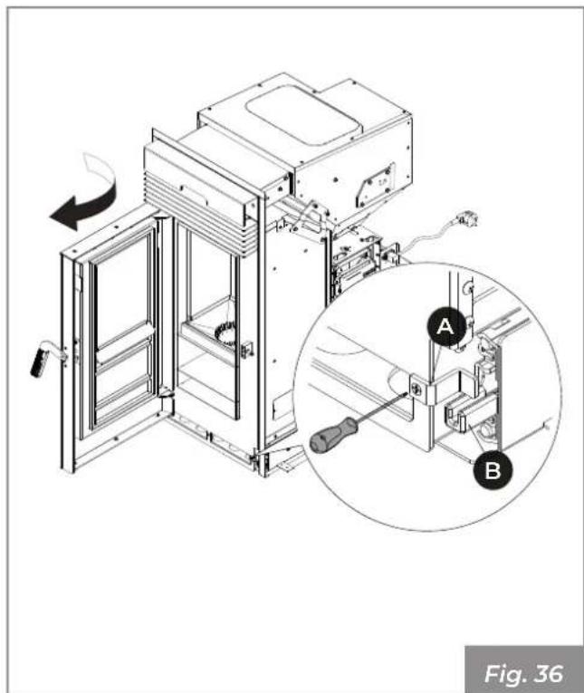 Palazzetti Ecofire KPE8 - Flue gas T-pipe maintenance - 1