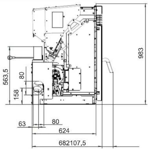 Palazzetti Ecofire KPE8 - Dimensioni - 2