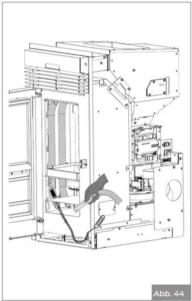 Palazzetti Ecofire KPE8 - Reinigung von Abgasrohren - 1