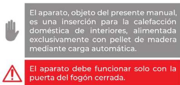 Palazzetti Ecofire KPE8 - Destino de uso - 1