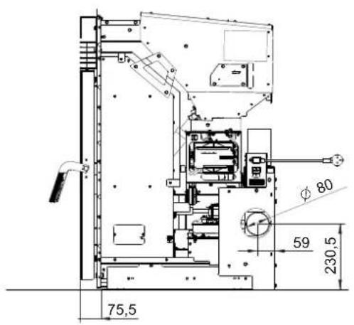 Palazzetti Ecofire KPE8 - Dimensions - 4