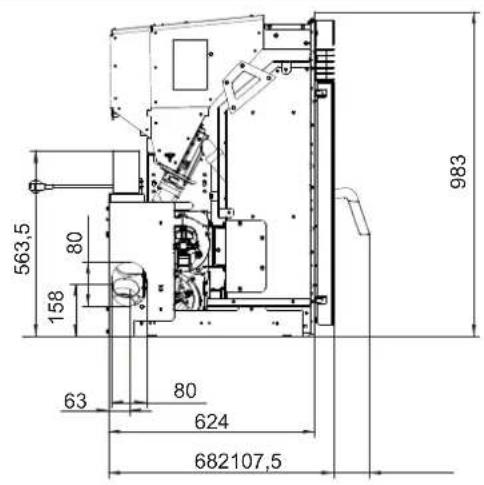 Palazzetti Ecofire KPE8 - Dimensions - 2