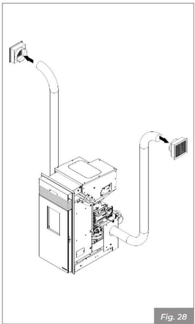 Palazzetti Ecofire KPE8 - Canalización - 1