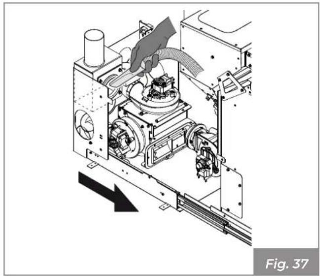 Palazzetti Ecofire KPE8 - Manutenzione del Tee fumi - 2