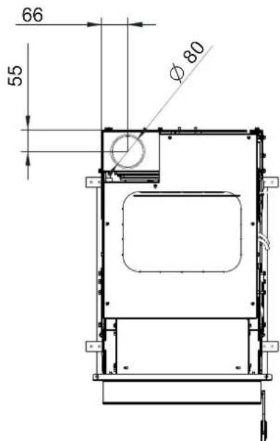 Palazzetti Ecofire KPE8 - Dimensiones - 3