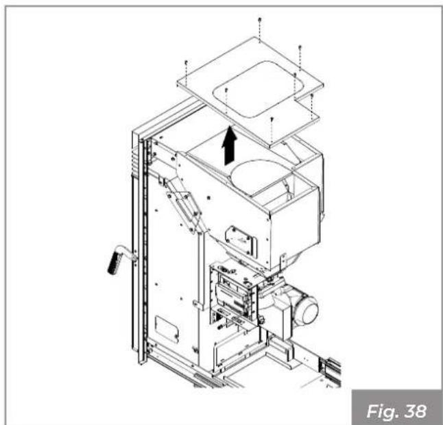Palazzetti Ecofire KPE8 - Manutenzione coclea - 1