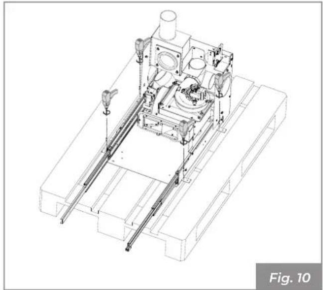Palazzetti Ecofire KPE8 - Enlèvement de la palette de transport - 4