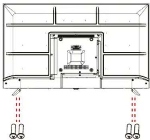 SENCOR SLE 43FS804B - Instalacja podstawki - 1