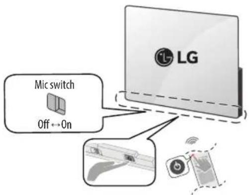 LG OLED65C5PSA - Turning on the TV - 1