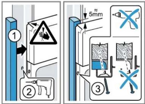 BOSCH HBA471BB0S - Installer l'appareil - 3