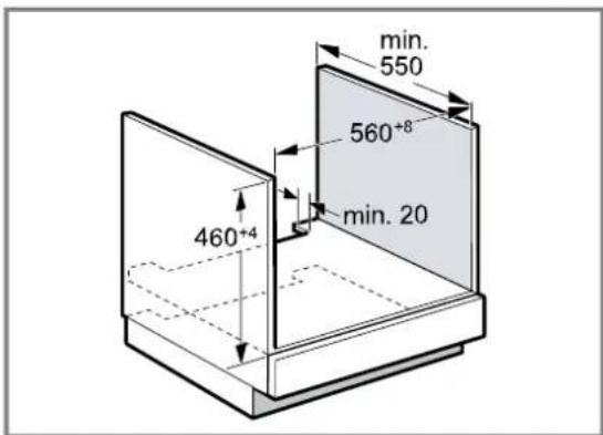 BOSCH CMG976KB1F - Installation sous un plan de travail - 1