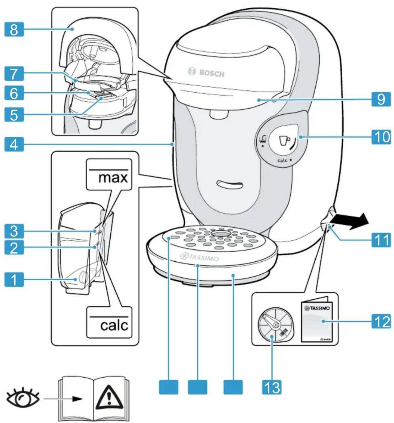 BOSCH Tassimo Style Friendly TAS117E - 1