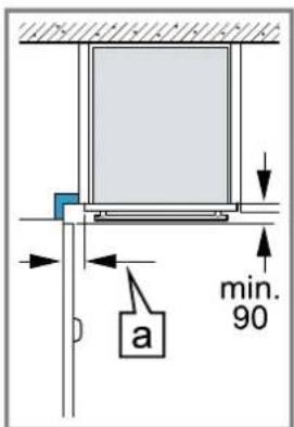 BOSCH HBA372BB4 - Installation dans un angle - 1