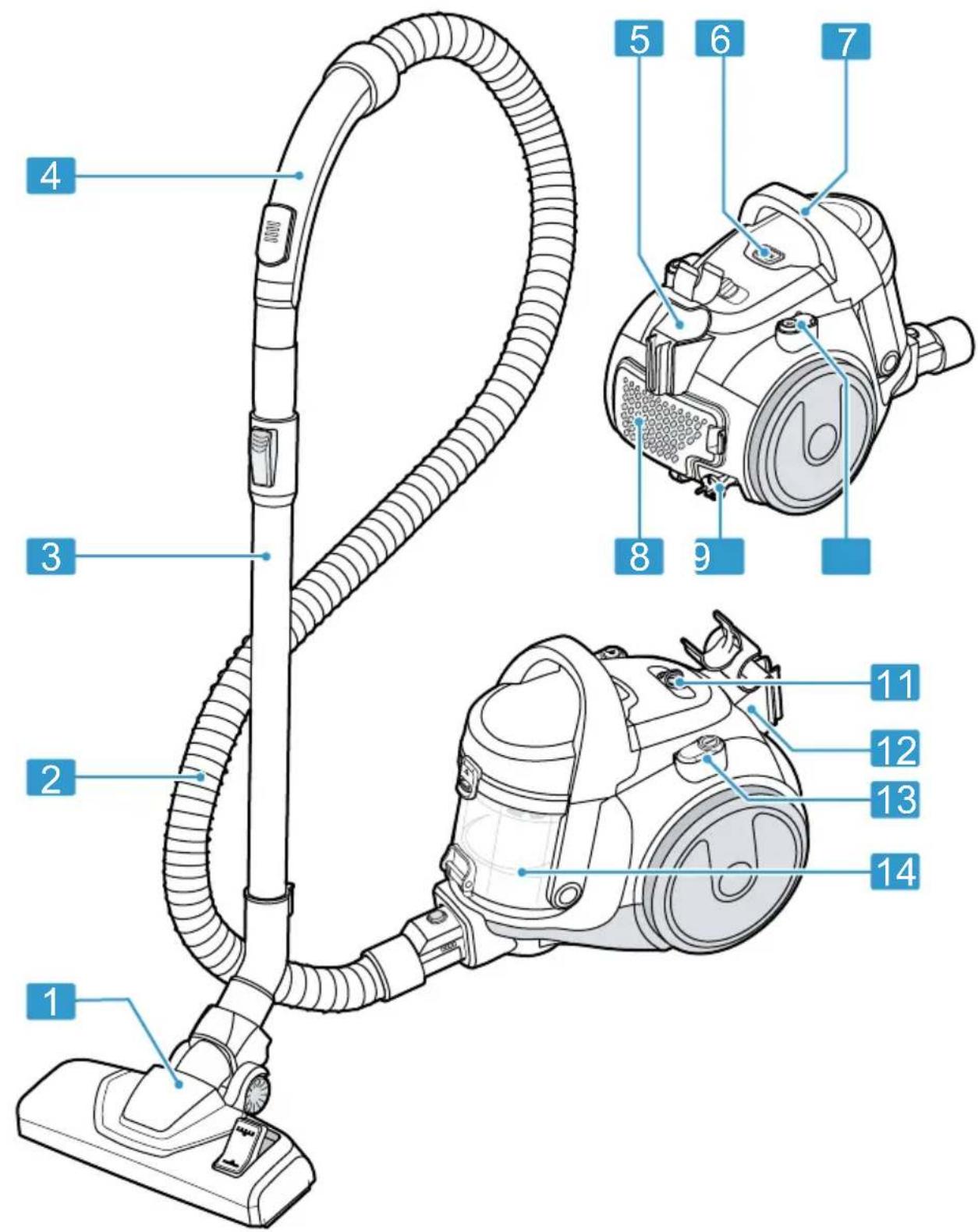BOSCH Serie 2 BGS05BU2GB - https://ium-pim.bsh-digital.com/8001278398 - 1