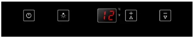 12 °C °F