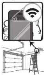 CHAMBERLAIN C1000C - Test the Wi-Fi®Signal Strength - 1