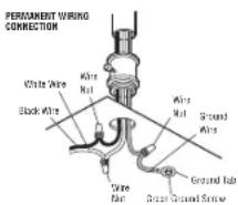 CHAMBERLAIN D1000C - Option B- Permanent Wiring - 1