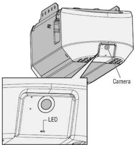 CHAMBERLAIN D1000C - Set Up the Camera - 1