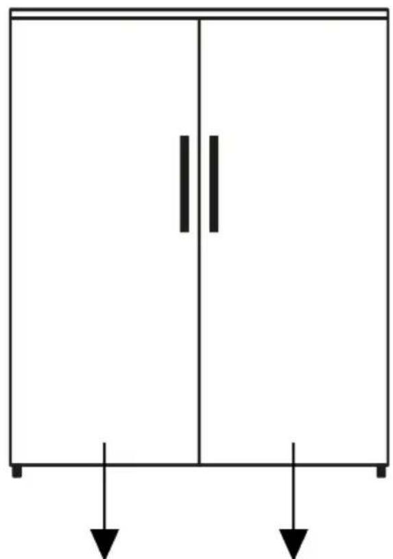 BEKO GLPN 66820 X - Installation of the Cooler and Freezer Products Side-by-side - 1