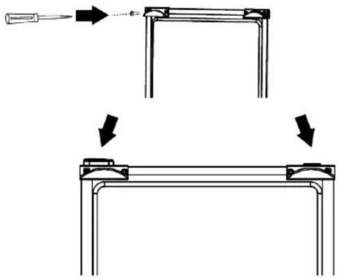 BEKO GLPN 66820 X - Anbringen der Kunststoffkeile - 1