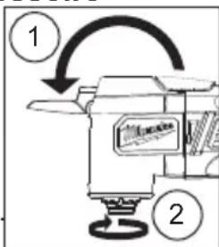 MILWAUKEE M18 2626-20 - Changement d'accessoire - 1