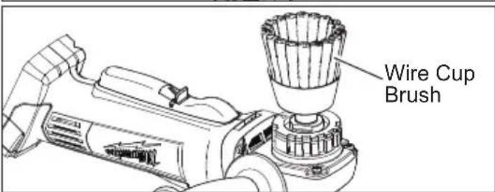MILWAUKEE M18 2680-20 - AWARNING Everyone in the area must wear protective clothing and safety goggles or face shields. Fatigued wires and residue will fly off the brush with considerable force, causing potential for serious injury. - 2