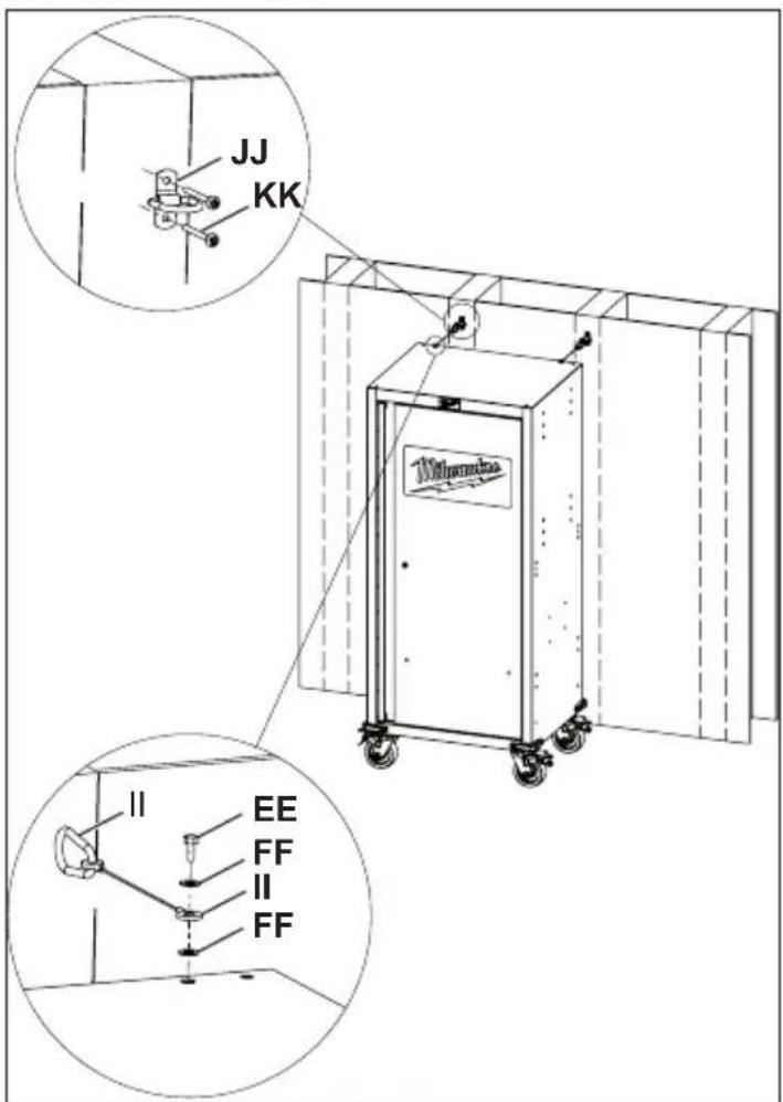 MILWAUKEE 48-22-8586 - Installing the Wall Tether - 1
