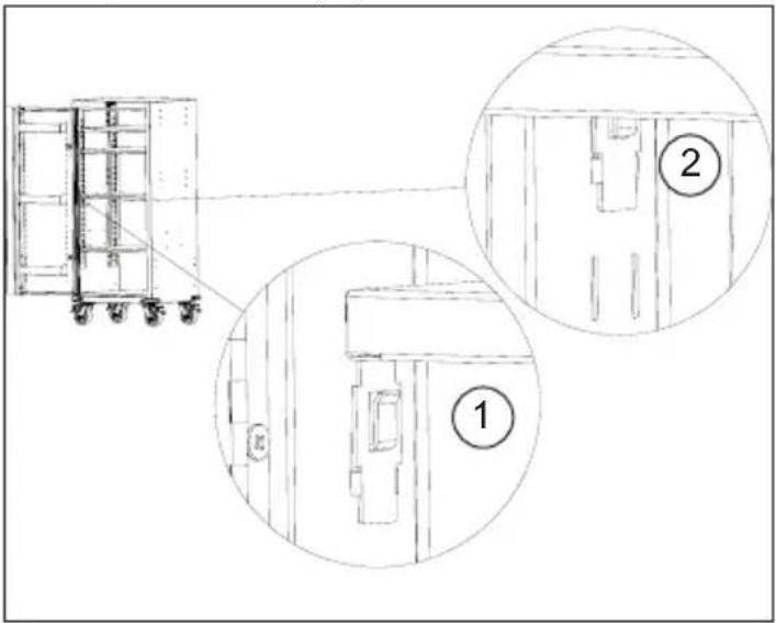 MILWAUKEE 48-22-8586 - Mise-en-place des tablettes de rayonnage - 1