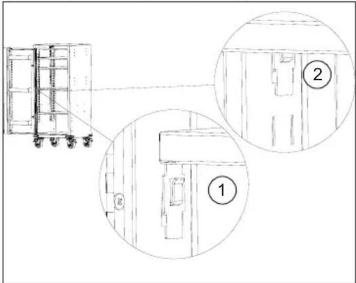 MILWAUKEE 48-22-8586 - Instalación de las repisas - 1