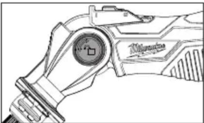 MILWAUKEE M12 2488-20 - Rotation de la tête - 1
