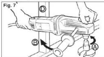MILWAUKEE 1680-20 - Bracing for reverse rotation - 2