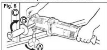 MILWAUKEE 1680-20 - Maintien ferme pour une rotation arrriere - 1