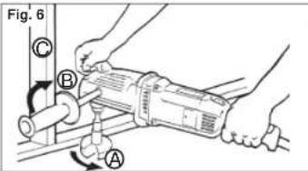 MILWAUKEE 1680-20 - Bracing for reverse rotation - 1