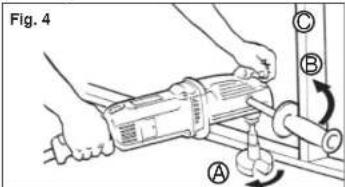MILWAUKEE 1680-20 - Bracing for forward rotation - 1